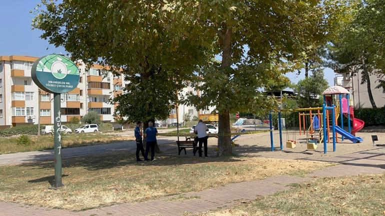 Bursadaki çocuk parkında silahlı kavga; 1 yaralı