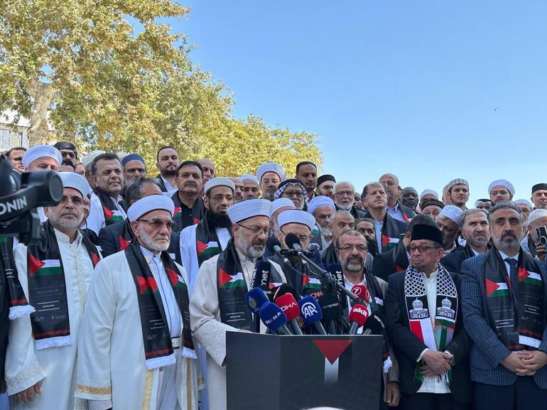 Diyanet İşleri Başkanı Erbaş: Filistin’de yaşanan bu vahşeti durdurmak zorundayız