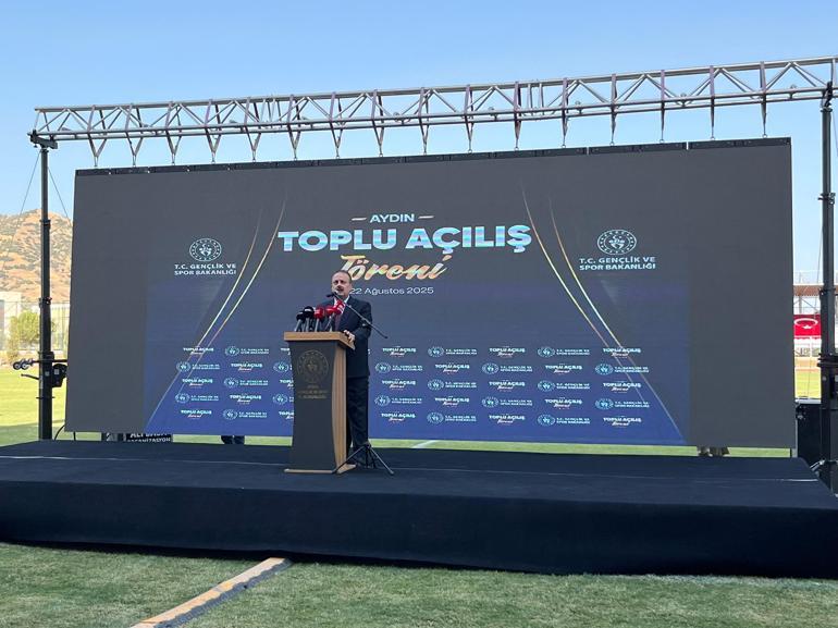 Gençlik ve Spor Bakanı Bak, ‘Aydın’da coşkuyla yolumuza devam ediyoruz’