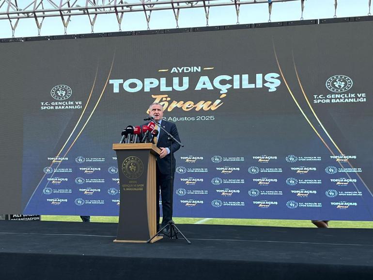 Gençlik ve Spor Bakanı Bak, ‘Aydın’da coşkuyla yolumuza devam ediyoruz’