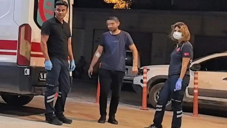 Fabrikada üzerine asidik asit sıçrayan işçi yaralandı