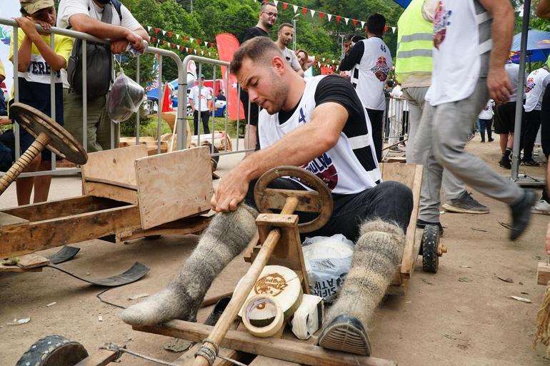 Rizede, 15’inci Formulaz tahta araba yarışları heyecanı