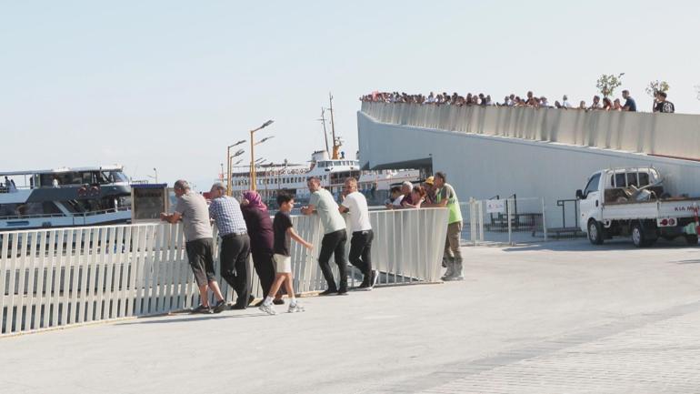 Mavi Vatan Boğaz Geçişine vatandaşlardan yoğun ilgi