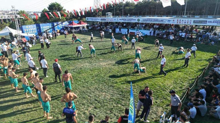 Uluslararası Sultangazi Belediyesi Geleneksel Karakucak Güreşleri’ne yoğun ilgi
