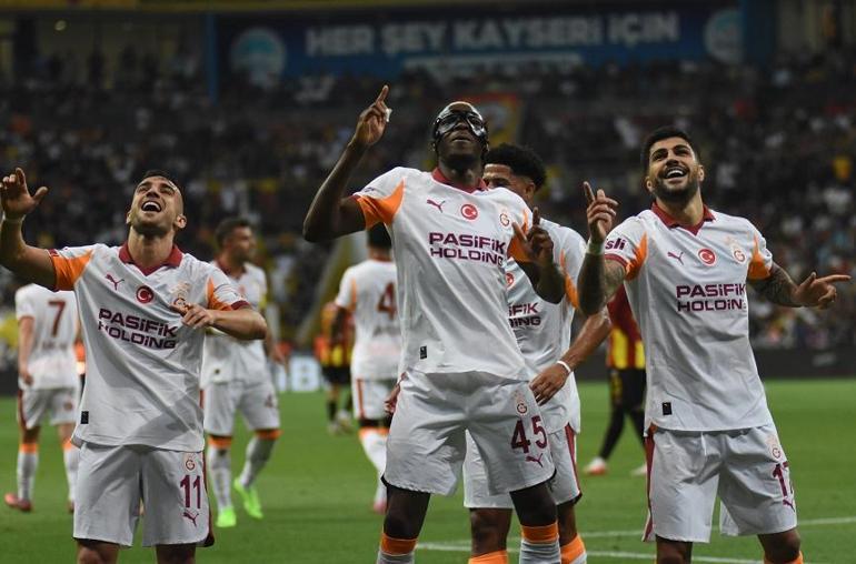 Kayserispor- Galatasaray: 0-4