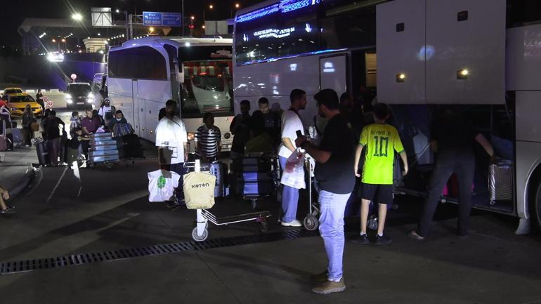 Cidde seferi için havalanan uçak, motor arızası nedeniyle acil iniş yaptı