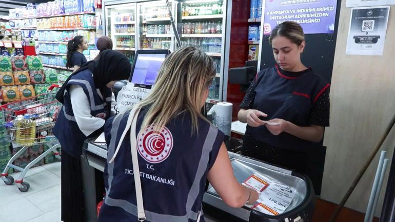 Ticaret Bakanlığından marketlere fahiş fiyat ve etiket denetimi