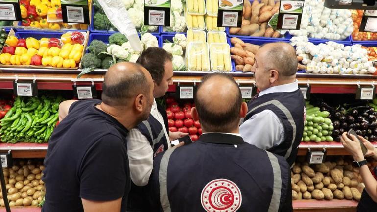 Ticaret Bakanlığından marketlere fahiş fiyat ve etiket denetimi