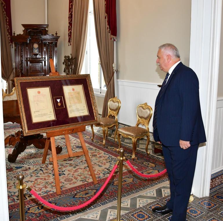 İstiklal Madalyası, Atatürk Köşkü’nde ziyarete açıldı