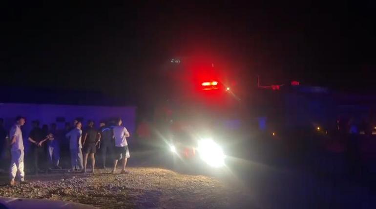 Diyarbakırda şantiyede yangın; 1 itfaiye eri yaralandı