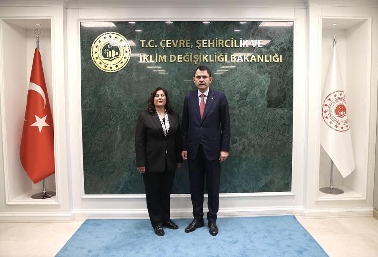 Bakan Kurum, Aydın heyetini kabul etti