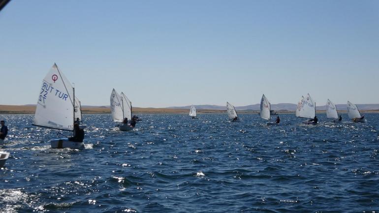 Optimist Yelken Yarışlarının 2nci ayağı, Kırşehir’de başladı