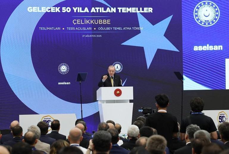 Erdoğan: Çelik Kubbe ile hava savunmasında artık farklı bir klasmana çıkacağız