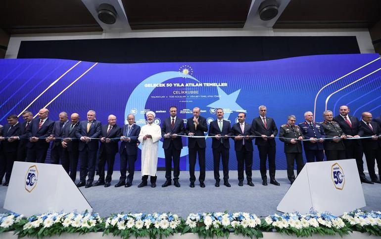 Erdoğan: Çelik Kubbe ile hava savunmasında artık farklı bir klasmana çıkacağız