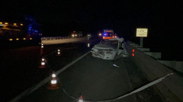 Niğde’de TIR, emniyet şeridinde bekleyen otomobile çarptı: 3 ölü, 1 yaralı