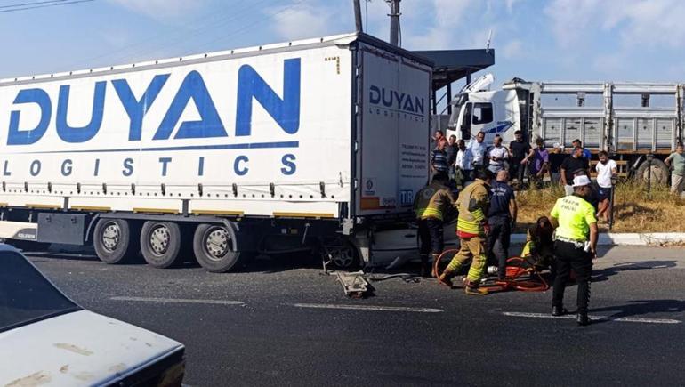 TIRa çarpan otomobildeki 2 kuzen öldü, 1 kişi ağır yaralı
