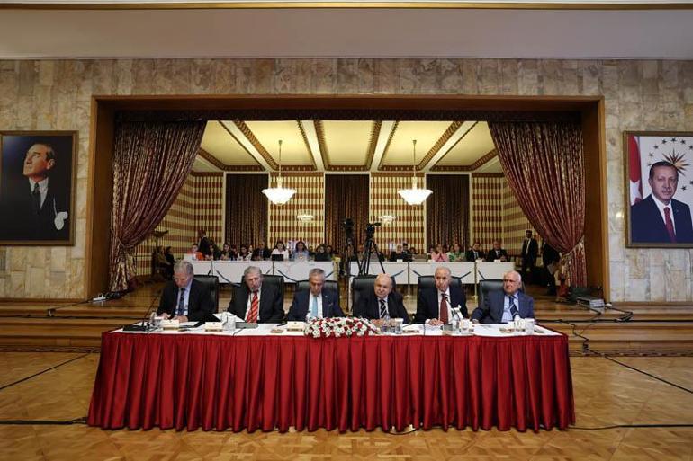 Terörsüz Türkiye komisyonu, eski TBMM başkanlarını dinlemek üzere toplandı