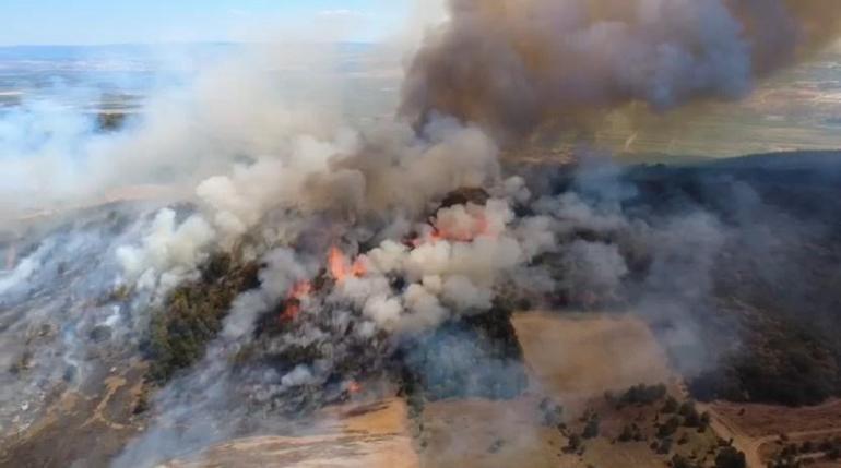 Bursa’da orman yangını kontrol altında