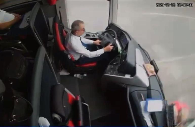 Yolcu otobüsünün çarptığı, 2 kişinin öldüğü kazanın yeni görüntüleri ortaya çıktı