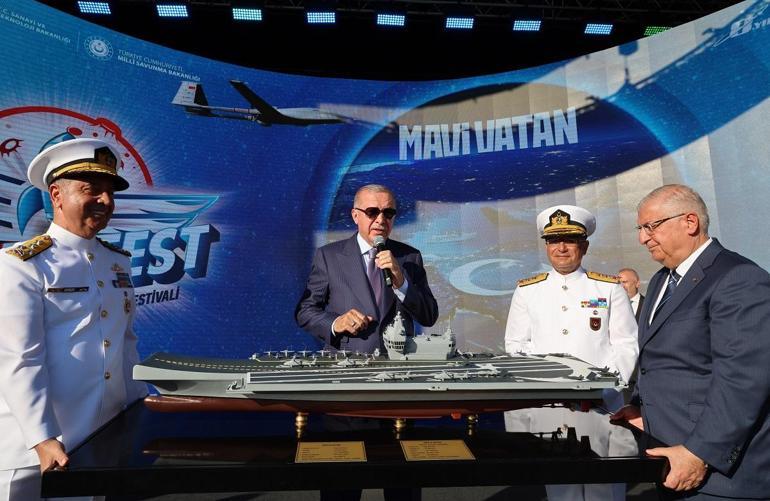 Cumhurbaşkanı Erdoğan: TCG Anadolu’nun bir büyüğünü yapıyoruz