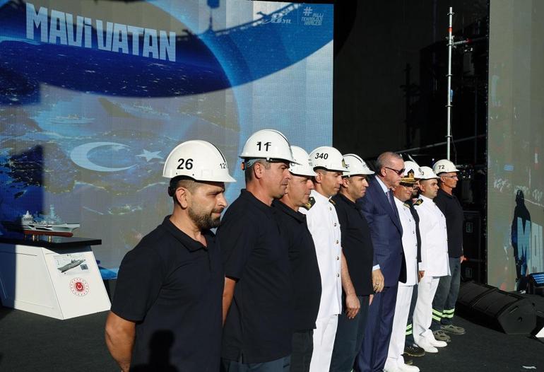 Cumhurbaşkanı Erdoğan: TCG Anadolu’nun bir büyüğünü yapıyoruz