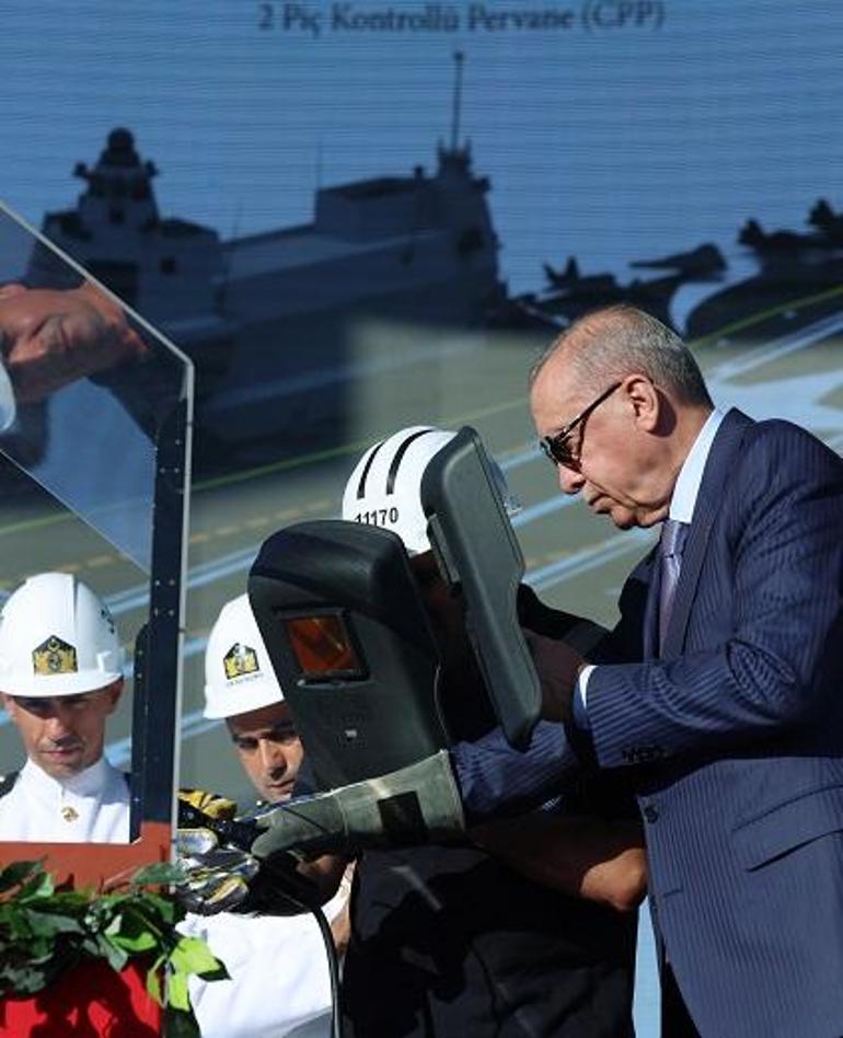 Cumhurbaşkanı Erdoğan: TCG Anadolu’nun bir büyüğünü yapıyoruz