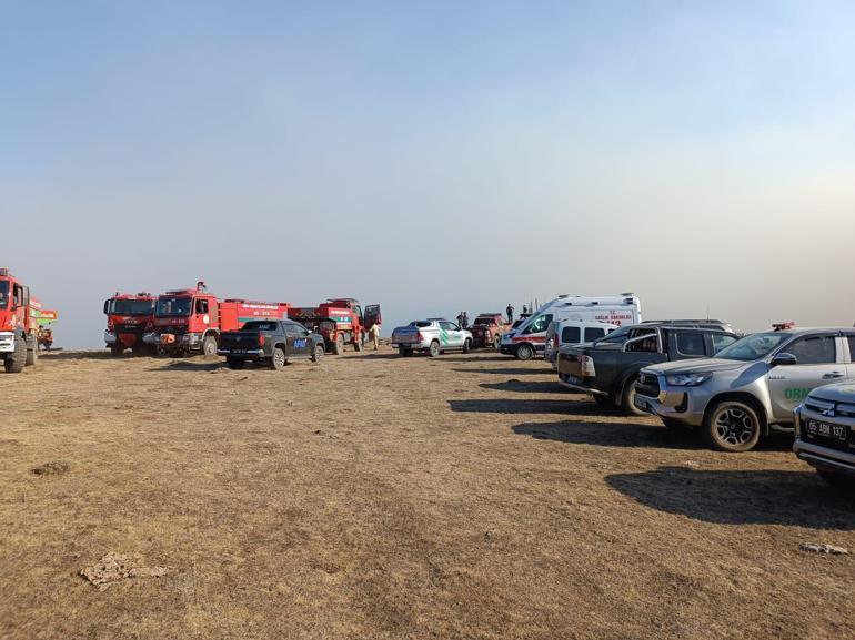 Amasya’da orman yangını