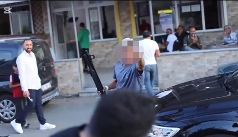 Sokak röportajı sırasında havaya tüfekle ateş açan 15 yaşındaki şüpheli tutuklandı