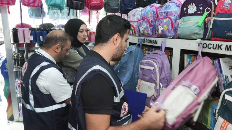Sultangazide kırtasiye ve okul ürünlerine fahiş fiyat denetimi