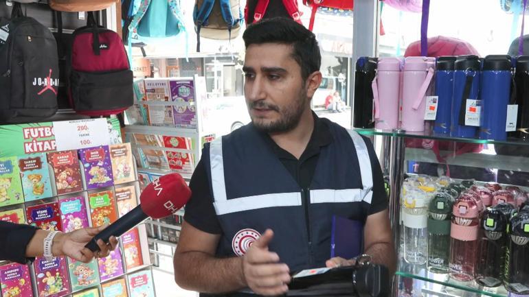 Sultangazide kırtasiye ve okul ürünlerine fahiş fiyat denetimi