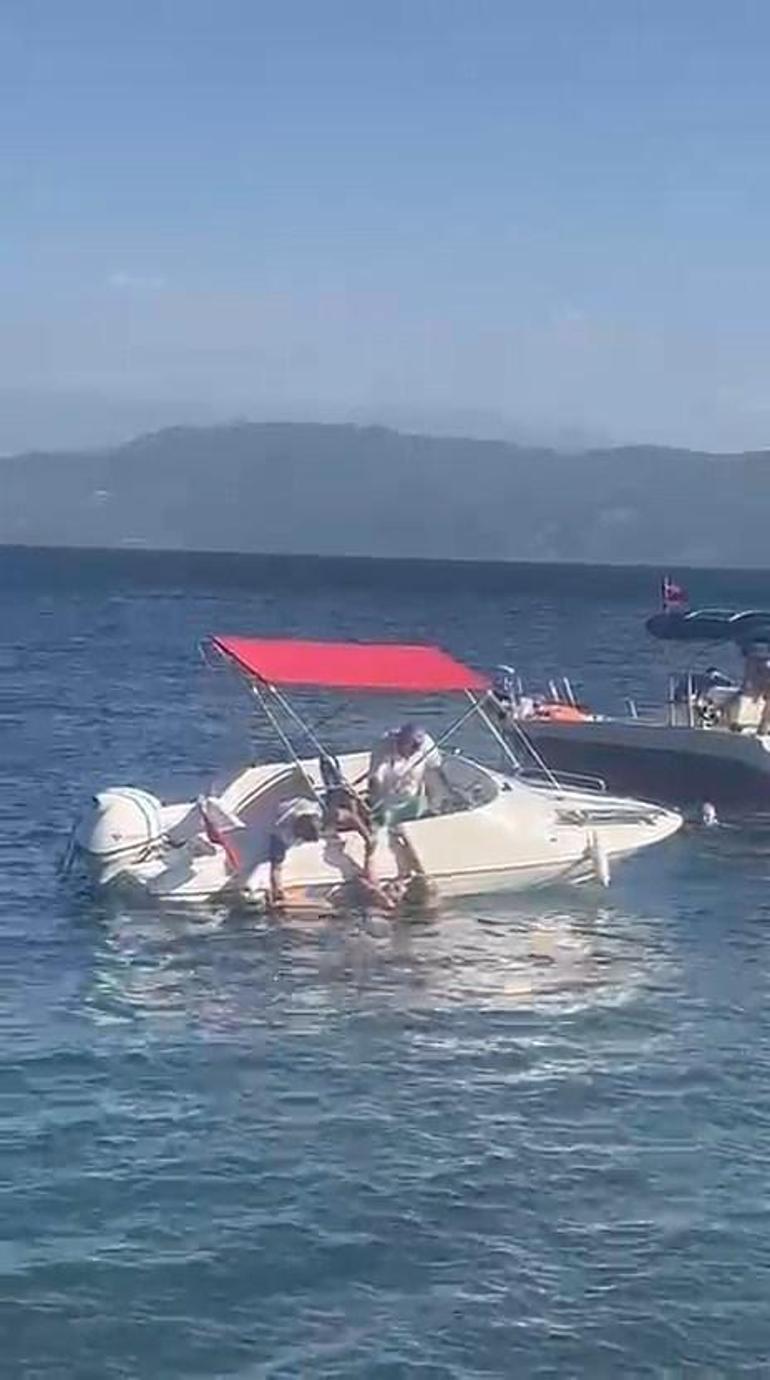 Yalova’da sürat teknesinin çarptığı kadın, ağır yaralandı