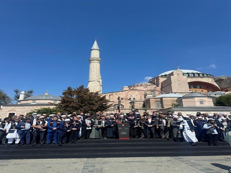 Gazze Konferansının sonuç bildirgesi Ayasofya Camiinde açıklandı