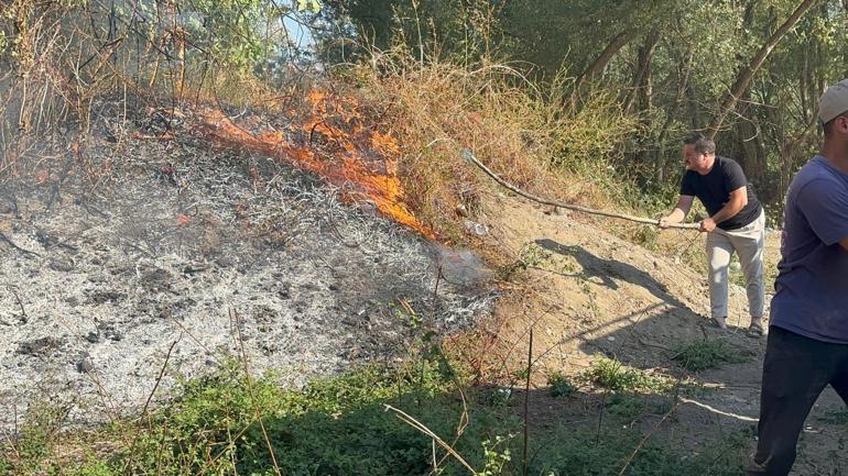 İznikte maki yangını kontrol altında