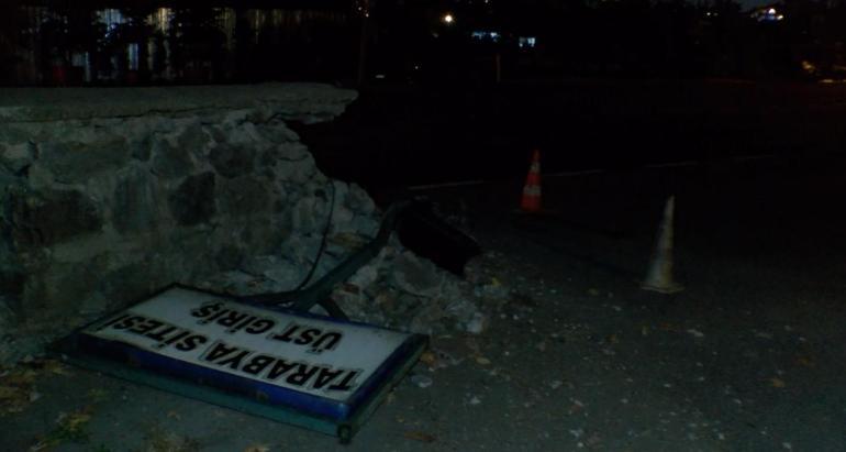 Sarıyer’de, 2 promil alkollü sürücünün karıştığı kaza kamerada: 1 yaralı