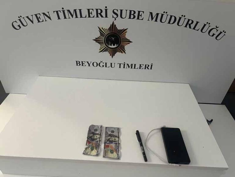 Taksim’de turiste kapkaç kamerada