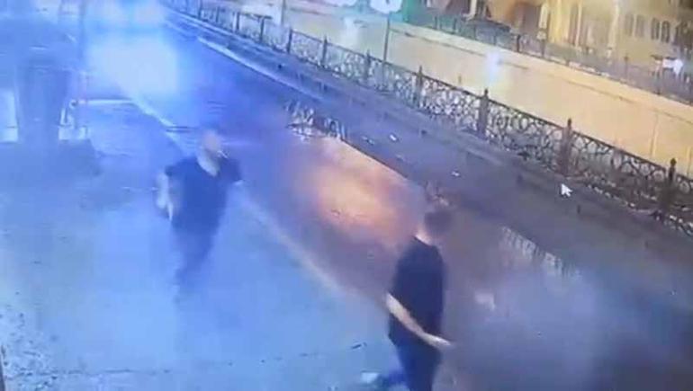 Taksim’de turiste kapkaç kamerada