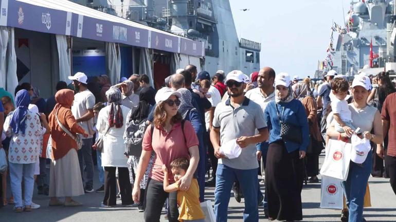 TEKNOFEST Mavi Vatanda Zafer Bayramı yoğunluğu