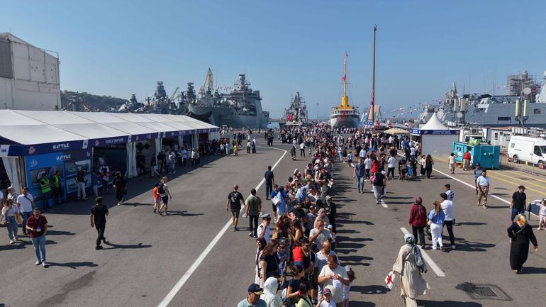 TEKNOFEST Mavi Vatanda Zafer Bayramı yoğunluğu