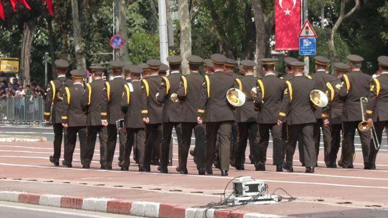 Vatan Caddesinde 30 Ağustos Zafer Bayramı töreni