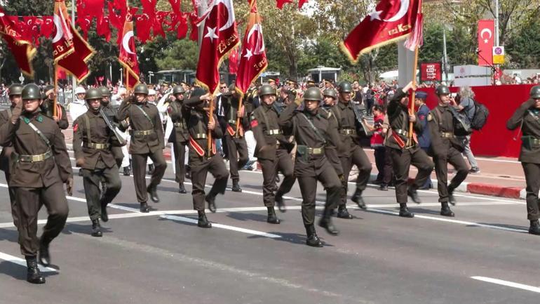 Vatan Caddesinde 30 Ağustos Zafer Bayramı töreni