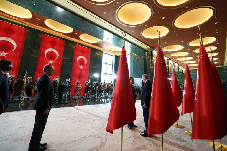 Cumhurbaşkanı Erdoğan, Zafer Bayramı tebriklerini kabul etti