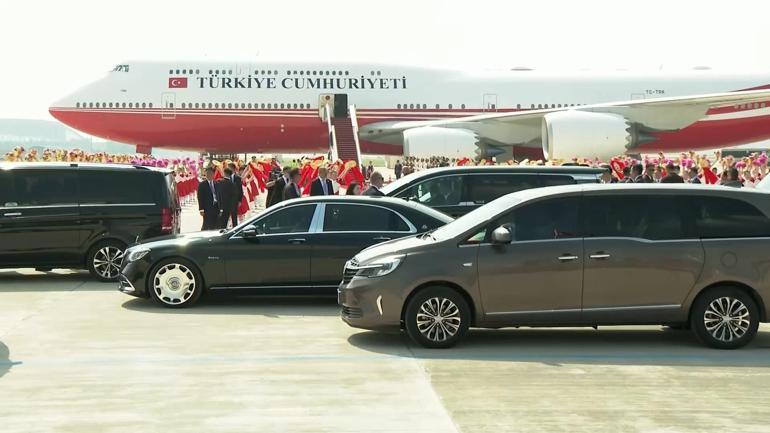 Cumhurbaşkanı Erdoğan, Çinde