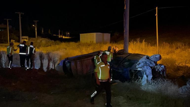 Nevşehir’de otomobil ile hafif ticari aracın çarpıştığı kaza kamerada; 5 yaralı