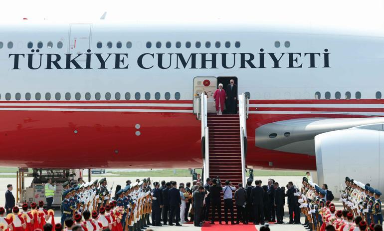 Cumhurbaşkanı Erdoğan, Çinde