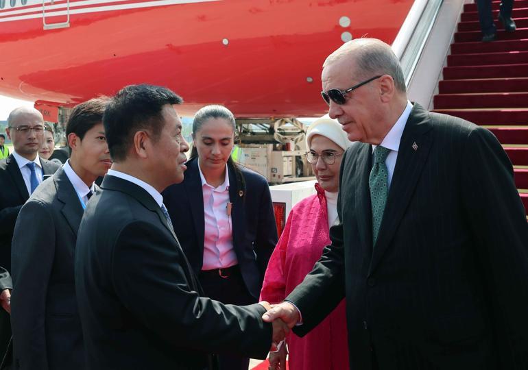 Cumhurbaşkanı Erdoğan, Çinde