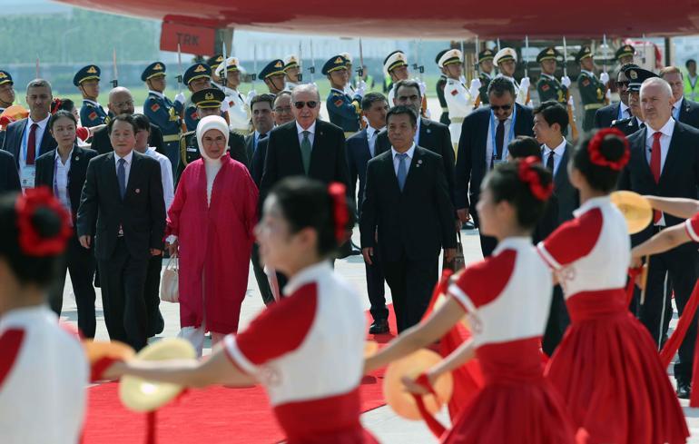 Cumhurbaşkanı Erdoğan, Çinde