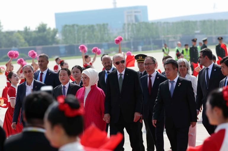 Cumhurbaşkanı Erdoğan, Çinde