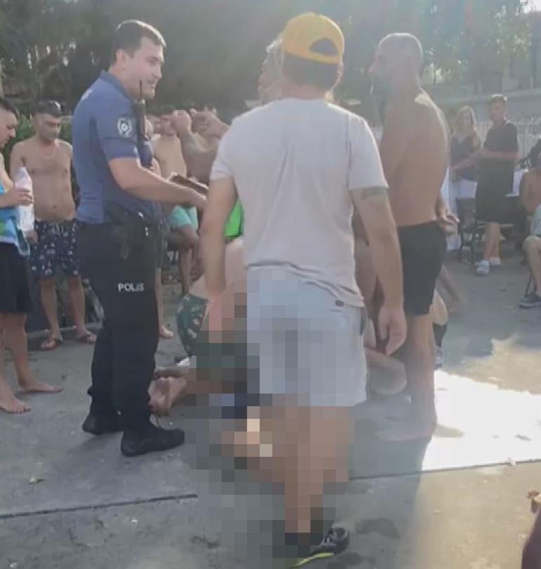 Kireçburnu sahilde boğulma tehlikesi geçiren kişi hastaneye kaldırıldı