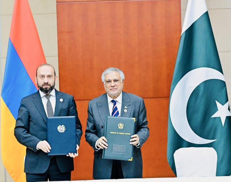 Pakistan ve Ermenistan diplomatik ilişkilerin kurulmasını kararlaştırdı