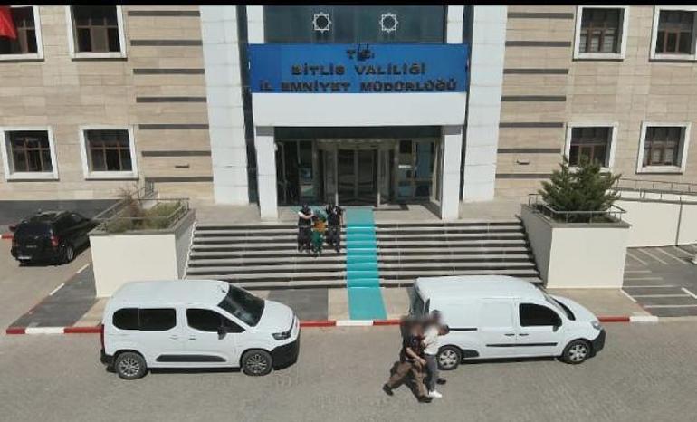 Midelerinde uyuşturucu ile yakalanan yabancı uyruklu 3 şüpheli tutuklandı